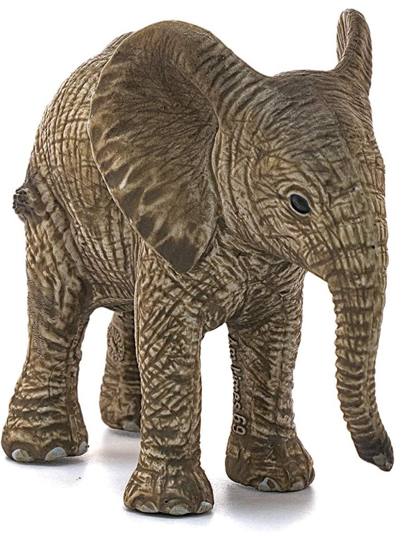 Schleich تمثال لعبة صغير لفيل أفريقي بني SCHLEICH SC14763 - Image 3