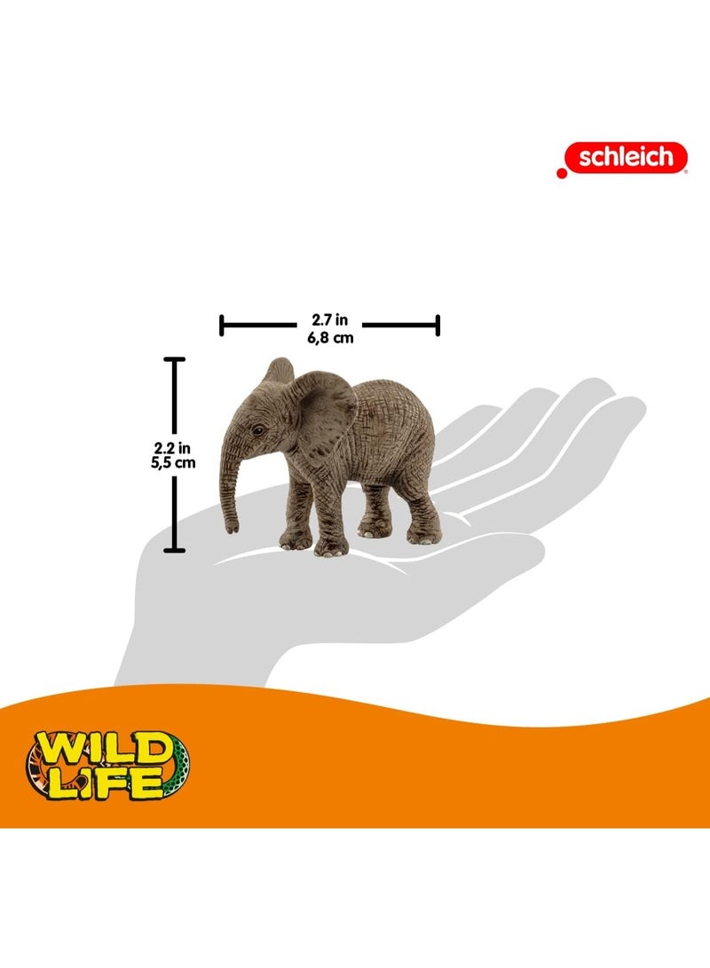 Schleich تمثال لعبة صغير لفيل أفريقي بني SCHLEICH SC14763 - Image 2