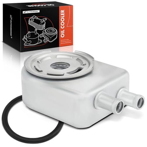 A-Premium Engine Oil Cooler Compatible with Hyundai Elantra N 2022-2023, Sonata 2018-2019, Santa Fe 2019-2020, Tucson, Veloster N, Kona N & Kia Optima, Sorento, Sportage, Stinger & Genesis G70 - Image 1