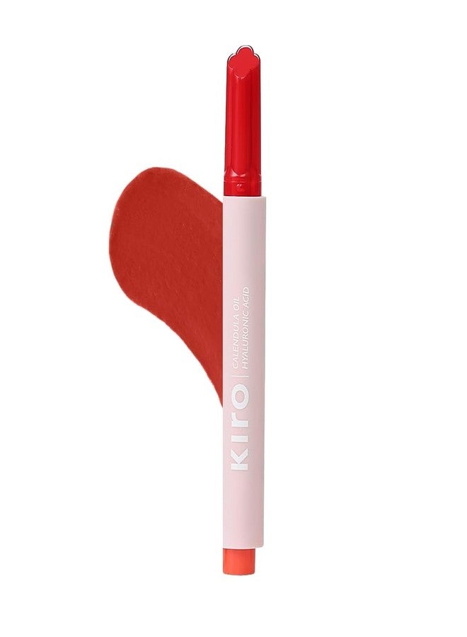 Kiro Fleur Serum Lip Balm - Hibiscus Bloom, 2g | Hydrating Tinted Lip Balm with Hyaluronic Acid, Floral Oils & Shea Butter | Nourishing, Softening & Dewy Lip Care - Image 1