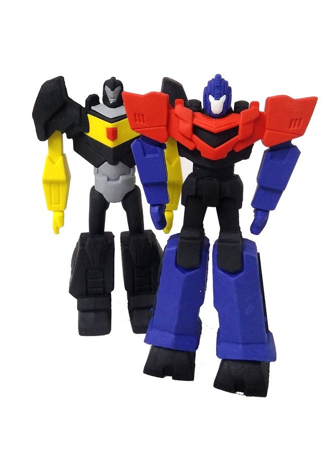 TECHNOCHITRA® Robot Shape Erasers Set|Jumbo Erasers Pack of 2 |Eraser Set for Kids - Image 1