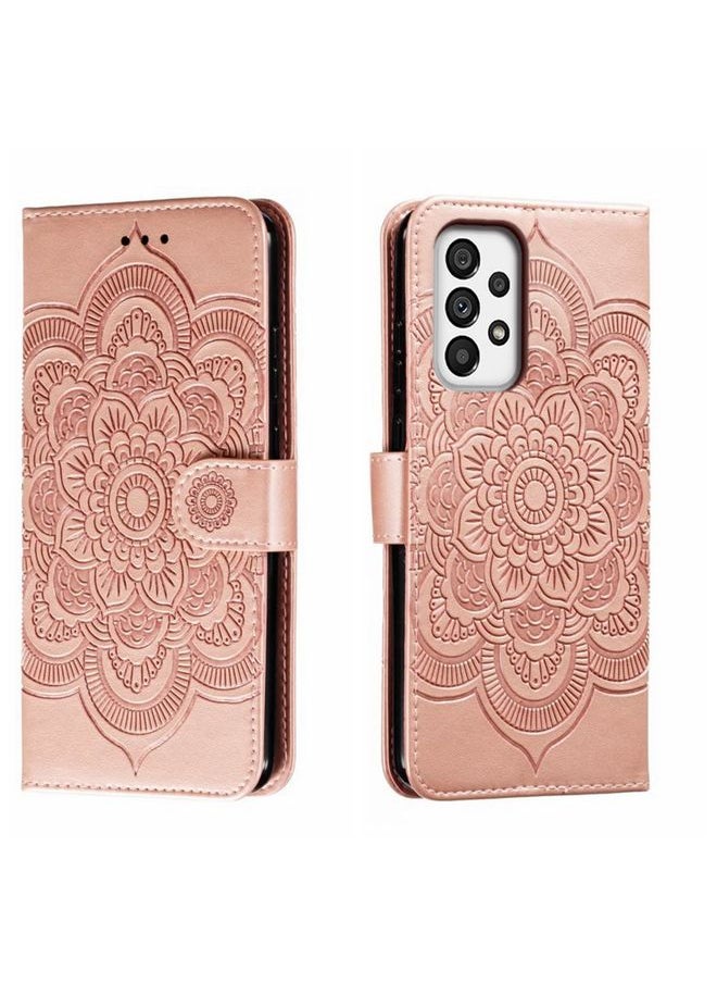 Case Cover For Samsung Galaxy A73 5G Sun Mandala Embossing Pattern Phone Leather Case Rose Gold - pzsku/ZCB064EA2AC5F8D336957Z/45/_/1723715770/3874645c-5242-4657-9ee7-a16f4621ae0f