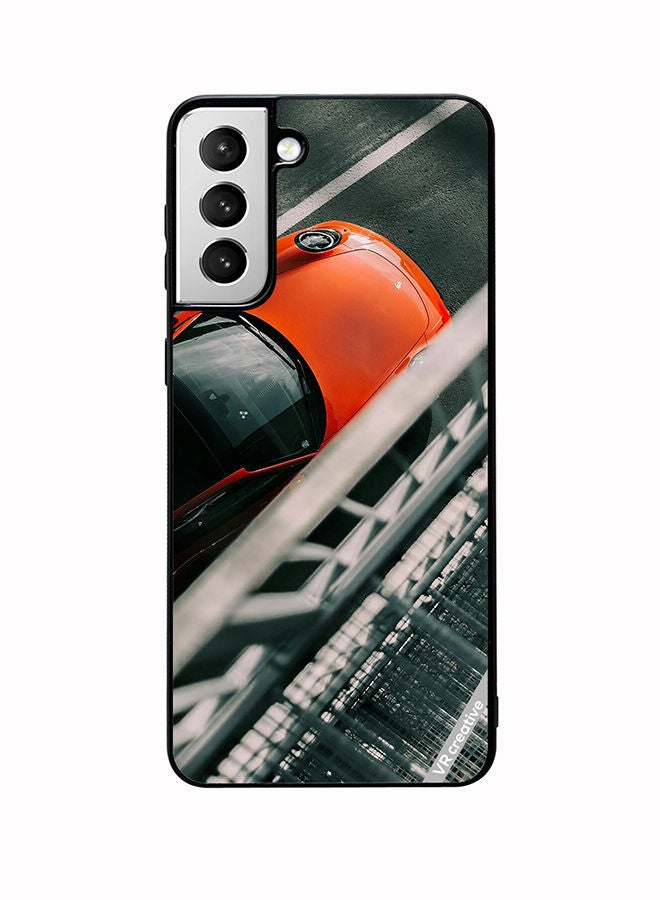 VR CREATIVE Protective Case Cover For Samsung Galaxy S22 5G Car Design Multicolour - Image 1