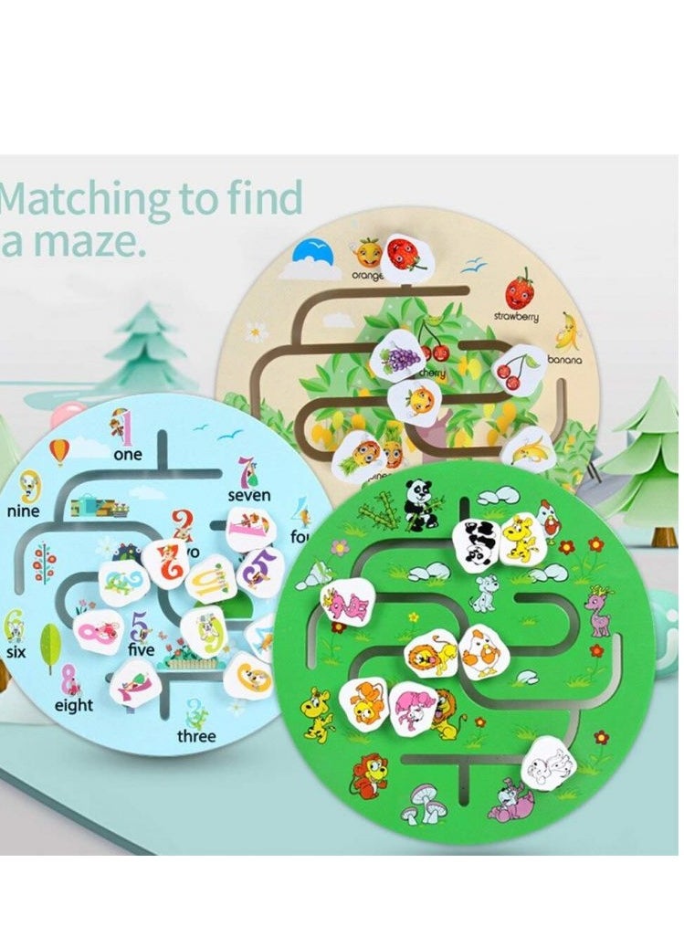 Safwa Toys Children's toy, W27-28, circular number maze from Al Safwa Toys  - Image 2