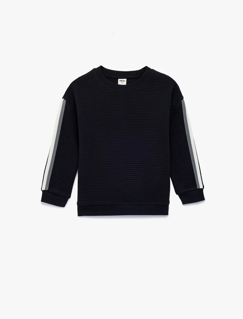 KOTON Cotton Oversize Sweatshirt