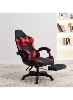 POWER Video Gaming Chair High Back Racing Ergonomic Computer With Neck and Lumbar Support Massage Swivel Desk Office Chair Retractable Footrest for Gamers  - Image 1