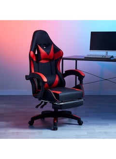 POWER Video Gaming Chair High Back Racing Ergonomic Computer With Neck and Lumbar Support Massage Swivel Desk Office Chair Retractable Footrest for Gamers  - Image 2