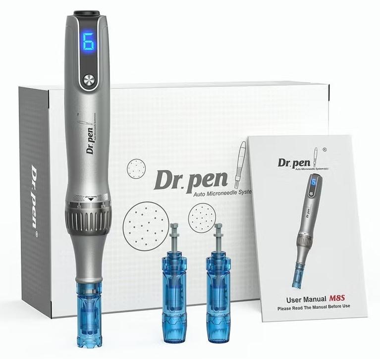 دي آر. بن قلم الوبر الدقيق الاحترافي من ألتيما M8S مع 7 أطراف بديلة نسخة مطورة باللون الرمادي الداكن - Image 1