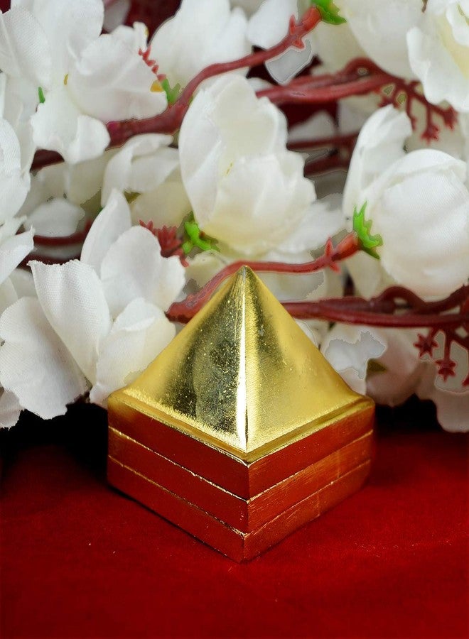 DealFry® Vastu Pyramid That Spreads Positive Vibes, 3 Layer Metal Pyramid for Home & Office Feng Shui Products, Made in India Best for Gifting (Metal, Small) - Image 4
