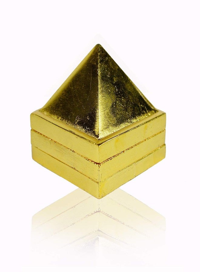 DealFry® Vastu Pyramid That Spreads Positive Vibes, 3 Layer Metal Pyramid for Home & Office Feng Shui Products, Made in India Best for Gifting (Metal, Small) - Image 5