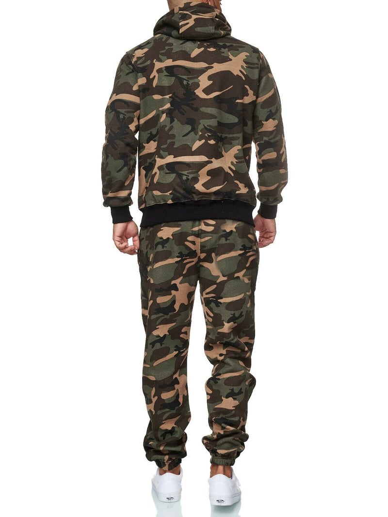 HHGKED Sweat suits men Tracksuits 2 Piece sets Athletic Jogging suits Casual Outfits for men - Image 4