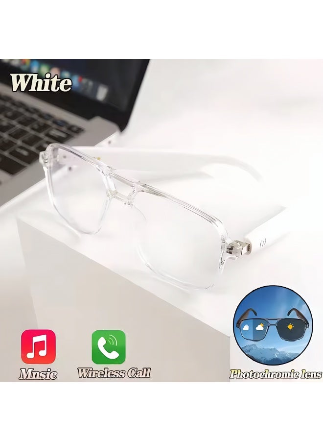 نظارات سمعية ذكية نظارات بلوتوث لاسلكية لمكافحة الضوء الأزرق مساعد صوتي استماع إلى الموسيقى نظارات ملاحة - Image 1