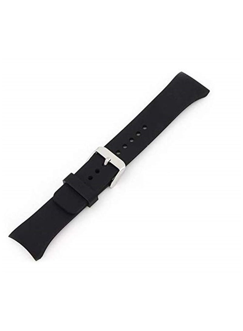 Black Silicone Watch Band Strap for Samsung Galaxy Gear S2 SM-R720 - Image 2