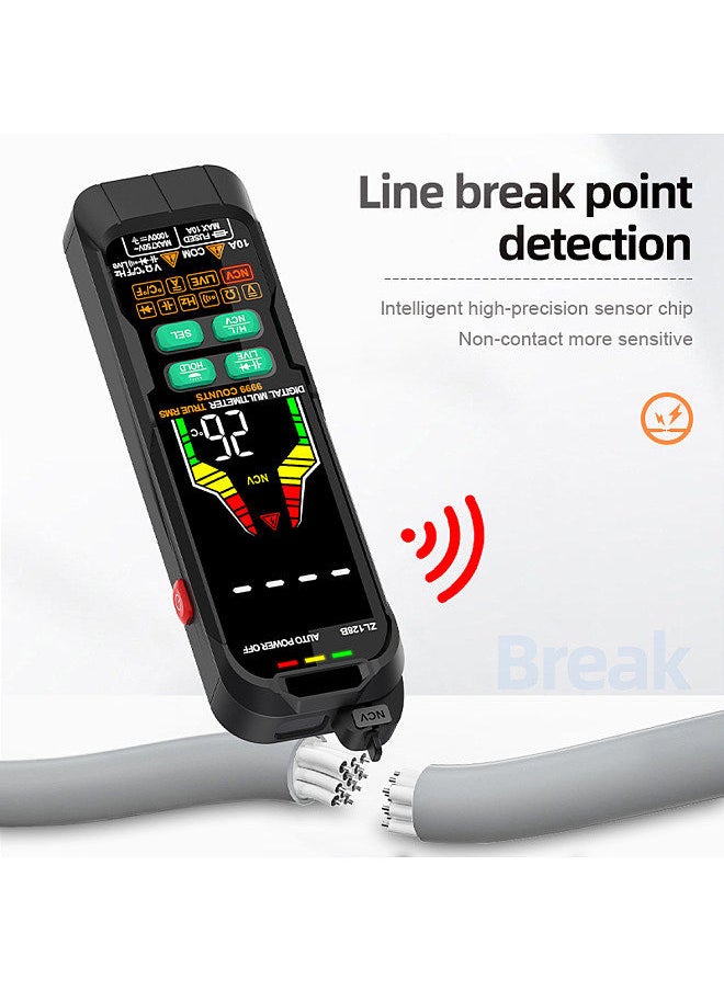 Digital Multimeter Professional Tester Meter Alternating Current Direct Current Voltage Multimetro True RMS Capacitance Temp Detector Multitester
