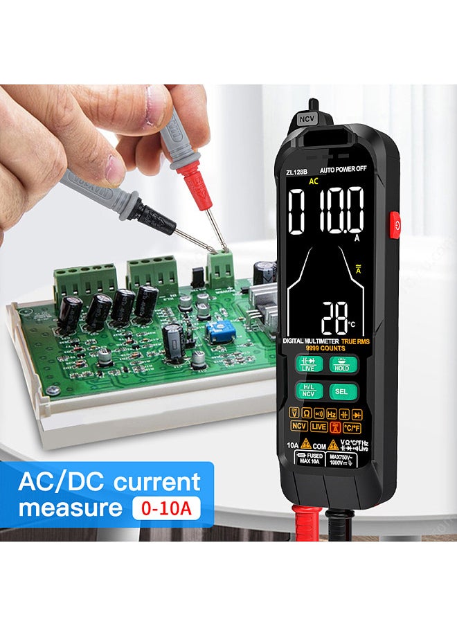 Digital Multimeter Professional Tester Meter Alternating Current Direct Current Voltage Multimetro True RMS Capacitance Temp Detector Multitester