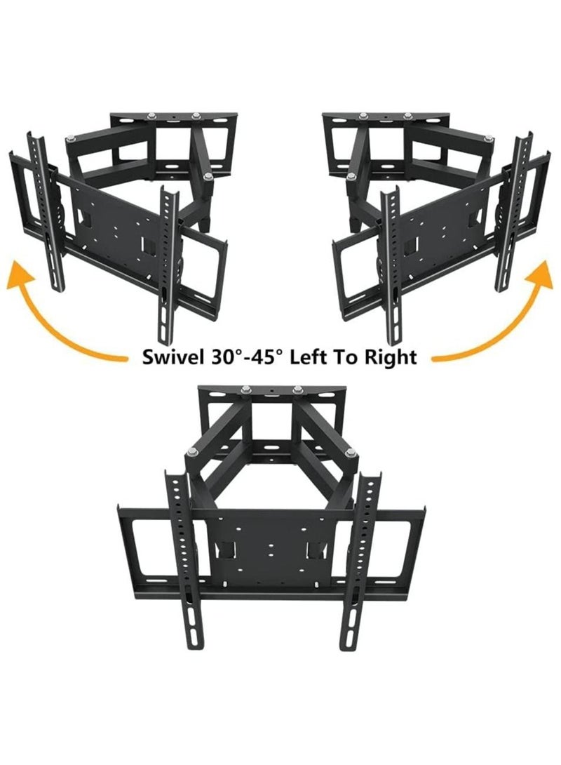 TV Stand/Television Stands for 26-75 Inch TV Wall Mount TV Stand with Rugged Double Arm Bracket, Standard Load-bearing 26"-55" Maximum size 75 inch - Image 5