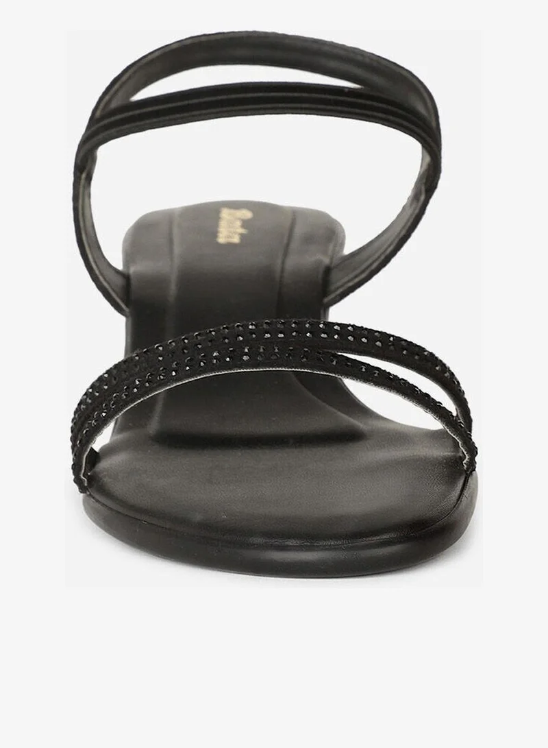 Bata  Embellished Ankle Strap Kitten Heel Sandals for Women | Best Price UAE