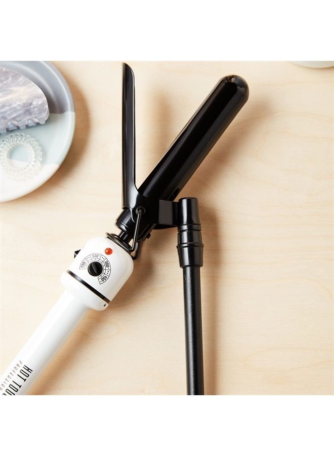 Hot Tools Professional Nano Ceramic Marcel Curling Wand, White & Black, 1" - Image 5