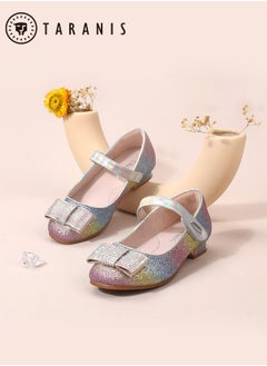 Taranis Taranis Girls Princess Leather Shoes Mary Jane Dance Sandal Soft Sole Shoes Performance Leather Formal Shoes  - Image 1
