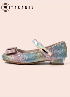Taranis Taranis Girls Princess Leather Shoes Mary Jane Dance Sandal Soft Sole Shoes Performance Leather Formal Shoes  - Image 2