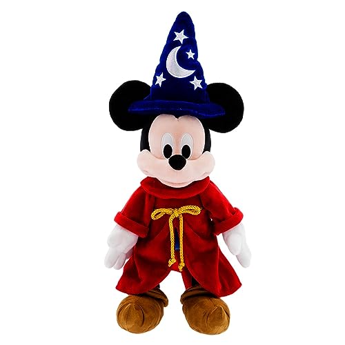 Disney store دمية ميكي ماوس الساحرة من ديزني – فانتازيا – متوسطة الحجم 22 بوصة - Image 1