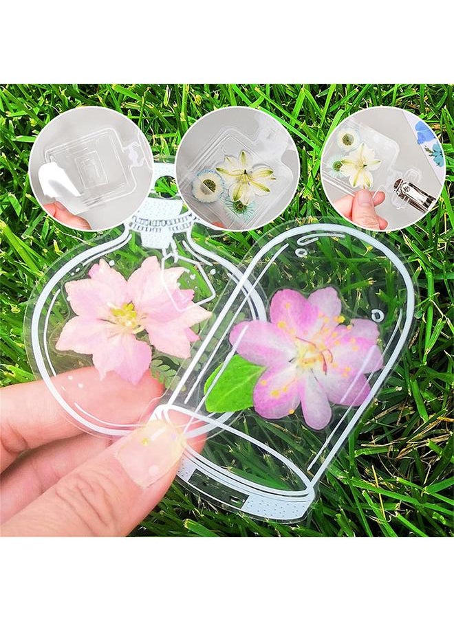 30Pcs Transparent Dried Flower Bookmarks Homemade Beautiful Flower Bookmarks DIY Dried Flower Bookmark Glassware Stickers - pzsku/ZCB075152F71C47303267Z/45/_/1732119492/d60c2a83-3ac4-45ed-9df0-72077db07b2c