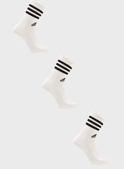 adidas جوارب أديداس       بيضاء للرجال والنساء