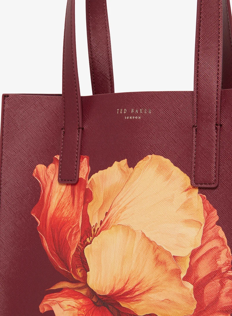 Ted Baker  Shimina Printed Flower Small Icon Tote for Women | Best Price UAE