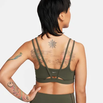Nike Women's Zenvy Dri-FIT Strappy Light-Support Training Sports Bra