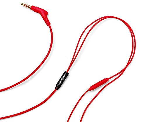 Symphonized ALN Premium Genuine Wood in-Ear Noise-isolating Headphones, Earbuds, Earphones with Mic (Red) - Image 5