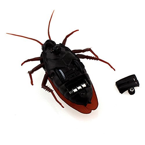 Tipmant RC Cockroach Roach Remote Control Insect Car Realistic Animal Fake Electric Kids Prank Tricky Toy for Halloween Christmas - Image 5