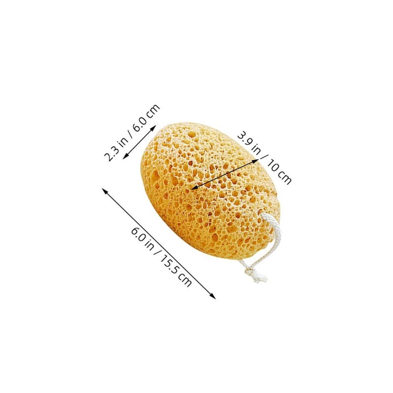 Reusable Honeycomb Exfoliating Bath Sponges 4Pcs Back Scrubber Loofah Pads For Men And Women - Image 3