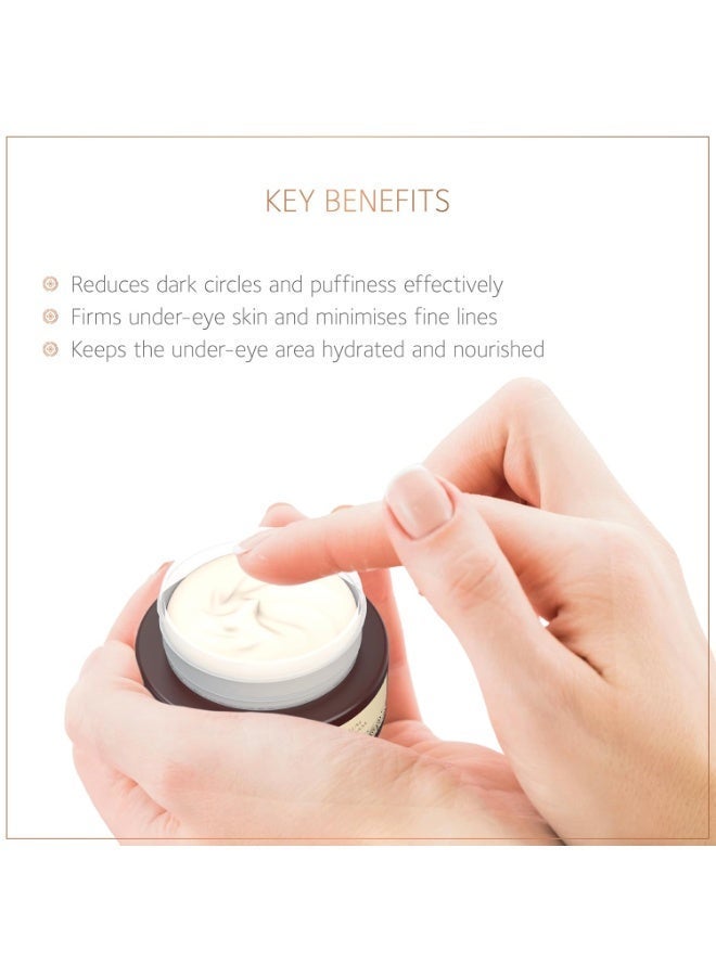 سول تري كريم SoulTree لإصلاح وتهدئة منطقة تحت العين | يقلل من الهالات السوداء والانتفاخات تحت العين | لجميع أنواع البشرة - 15 غرام - Image 2