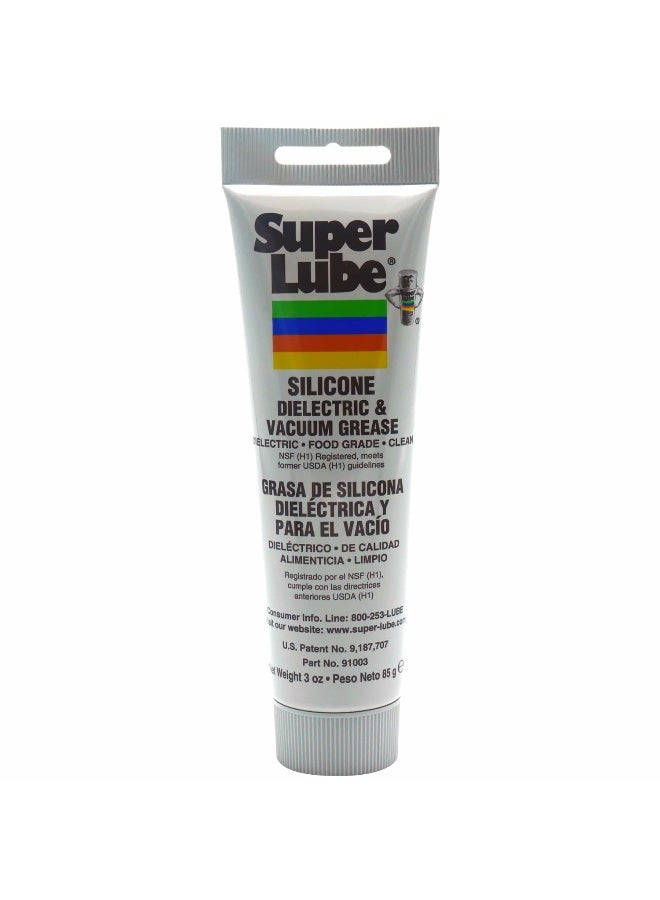 Super Lube 91003 Silicone High-Dielectric and Vacuum Grease, 3 oz. - Image 1