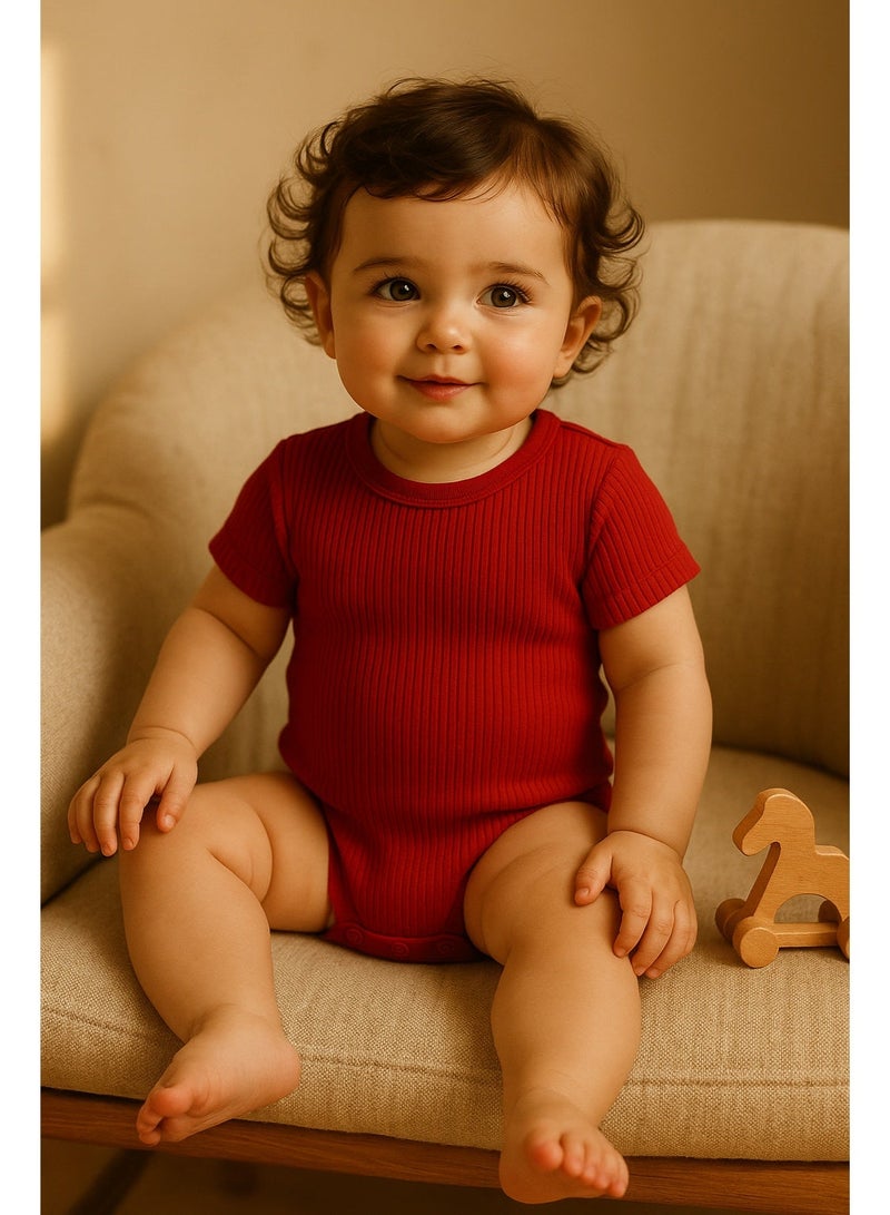 Oceakids Bamboo Ribbed Bodysuit - Image 1