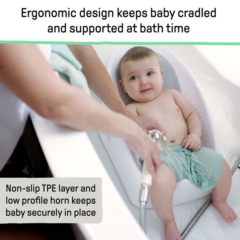 Ingenuity - Easy Rinse Bather, One-Piece Infant Bath Seat, Ages 0–6 Months - Image 4