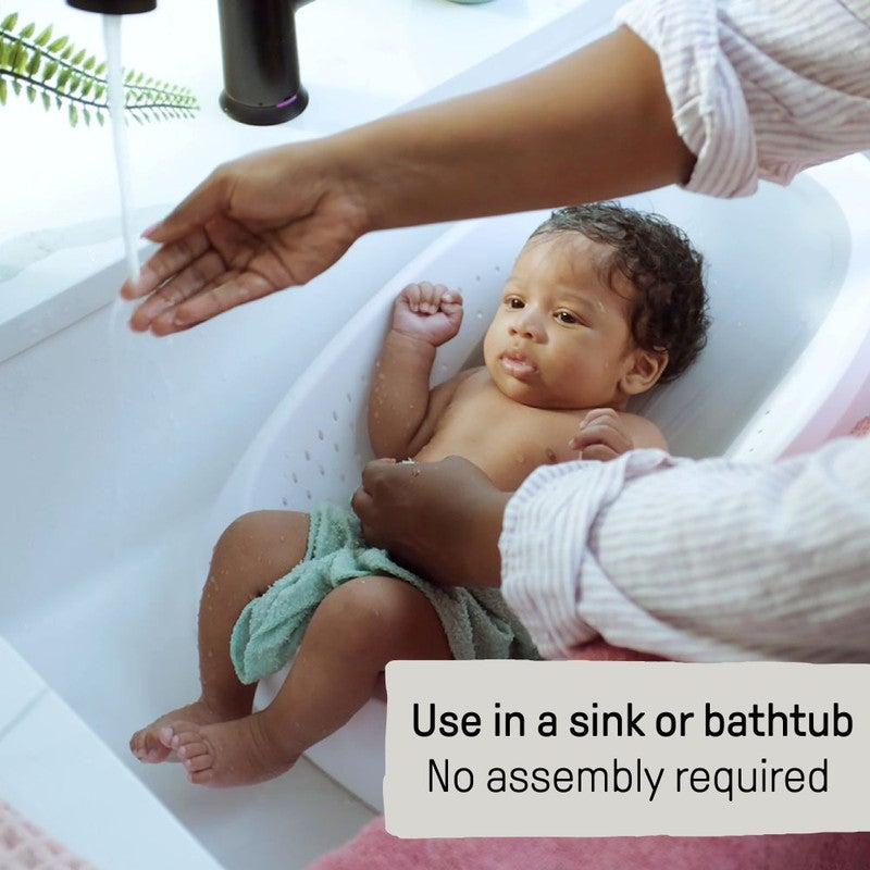 Ingenuity - Easy Rinse Bather, One-Piece Infant Bath Seat, Ages 0–6 Months - Image 5