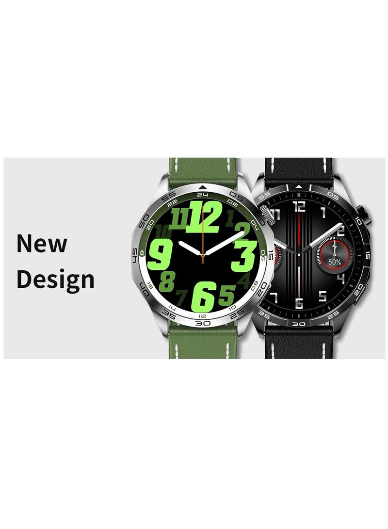 AROAQ GT4 Smart Watch 1.43inch Amoled Screen Smartwatch Bluetooth Call Health Rate Voice Assistant Sport Tracket Wristwatch Men Women - Image 4