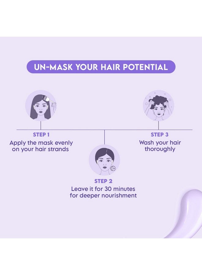 Clensta Rosemary Hair Fall Control Mask With Biotin For Reducing Hair Fall, Dandruff, Strengthens Hair & Daily Use All Hair Types Men & Women Sulfate & Paraben Free 200 Gm,1 Count - Image 4
