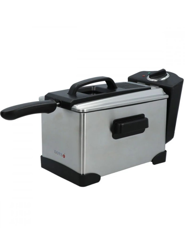 دوتس مقلاة عميقة قابلة للتعديل بدرجة الحرارة 3 لتر 2000 وات - Image 2