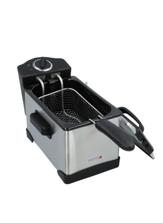 دوتس مقلاة عميقة قابلة للتعديل بدرجة الحرارة 3 لتر 2000 وات - Image 3