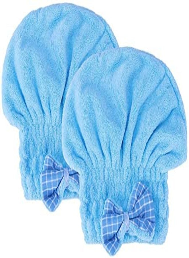NEERAK Dry Hair Cap/Ultra-Soft Hair Dry Hat Towels/Microfiber Hair Towel. Hair Drying Towel/Dry Hair Multicolor (Pack of 2) - Image 5