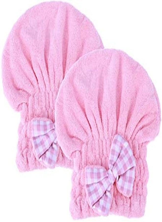 NEERAK Dry Hair Cap/Ultra-Soft Hair Dry Hat Towels/Microfiber Hair Towel. Hair Drying Towel/Dry Hair Multicolor (Pack of 2) - Image 4