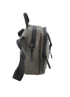 Discovery Discovery SHIELD RPET Polyester Utility Bag Khaki, Zipper Compartment Casual Shoulder Bag For Men And Women Removable Shoulder Strap Secure RFID Pocket  - Image 5