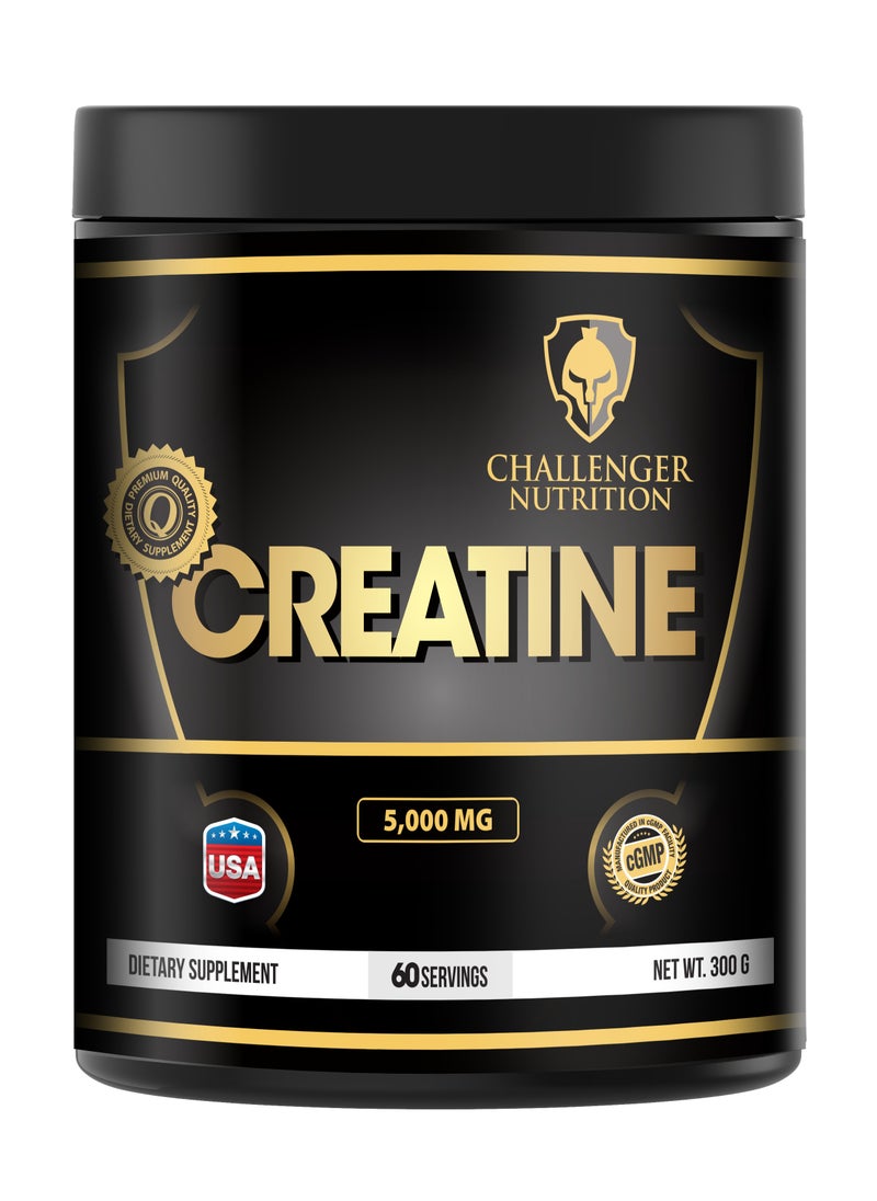CHALLENGER NUTRITION Creatine, Unflavored, 300g  - Image 2