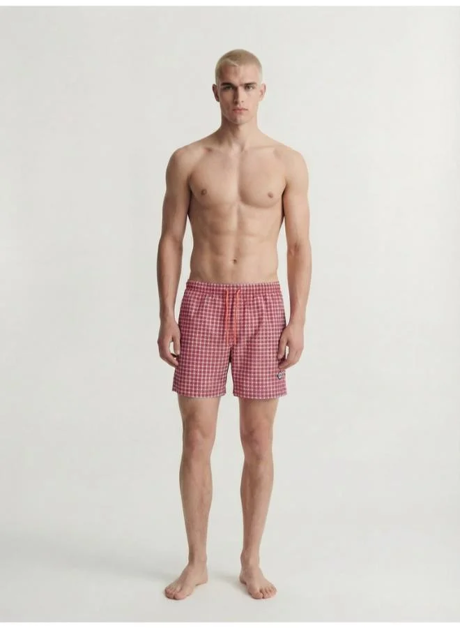 JACK & JONES  Printed Drawstring Swim Shorts for Men | Best Price UAE