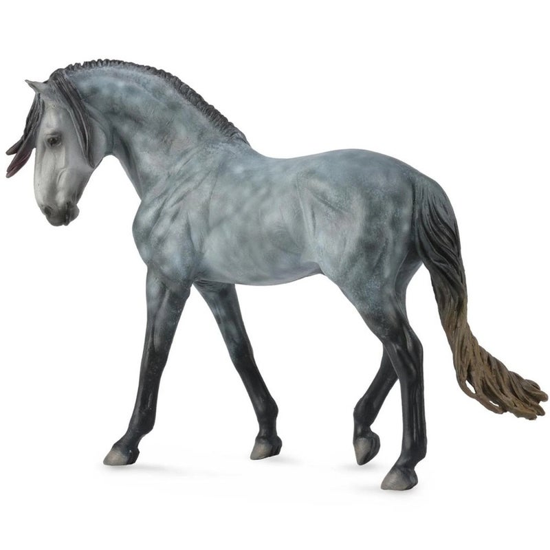 Collecta - Andalusian Stallion Bright Bay 1/12 Dark Dapple Grey - 89555 - Image 2