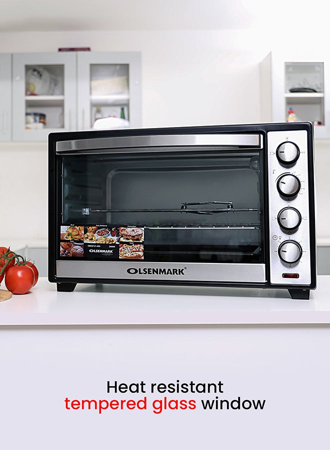 أولسنمارك فرن كهربائي مع شواية 48 L 2000 W OMO2141 أسود - Image 5