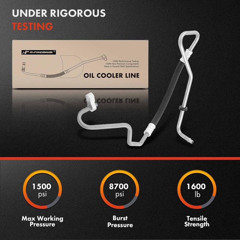 A-Premium Automatic Transmission Oil Cooler Line Assembly - Image 3
