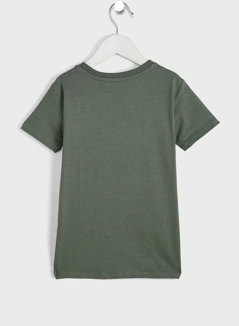 Cotton On Kids Slogan T-Shirt